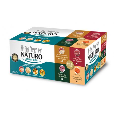 Naturo Adult Dog Variety Pack