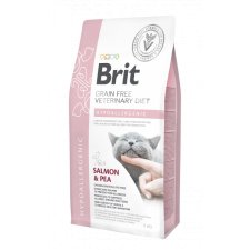 Brit Veterinary Diets Cat Grain Free Hypoallergenic z lososiem i groszkiem