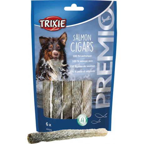 Trixie PREMIO Salmon Cigars skóra z łososia