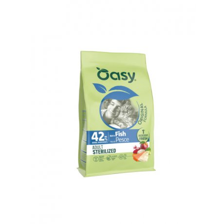 Oasy Original Cat Sterilized karma sucha dla kotów sterylizowanych z rybami