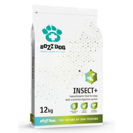 BozzDog Hypoallergenic Adult sucha karma na bazie insektów dla dorosłych psów