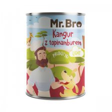 Mr. Bro Low Fat Kangur z Topinamburem z Prebiotykami niskotłuszczowa karma dla psów 400g