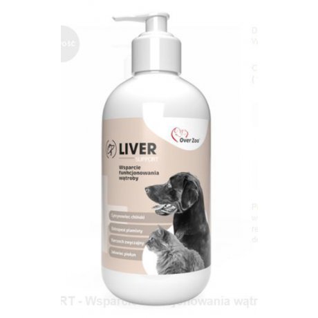 Over Zoo Liver Support wsparcie funkcjonowania wątroby 250ml