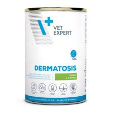 Vet-Expert 4T Veterinary Diet Dermatosis Dog Rabbit&Pumpkin puszka z królikiem i dynią 400g 