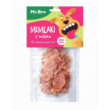 Mr. Bro Memlaki Air Dried Indyk w płatach monobiałkowy gryzak suszony powietrzem 150g
