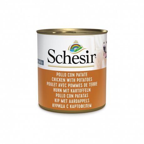 Schesir karma mokra dla psa o smaku kurczak z pomidorami w galarecie 285g