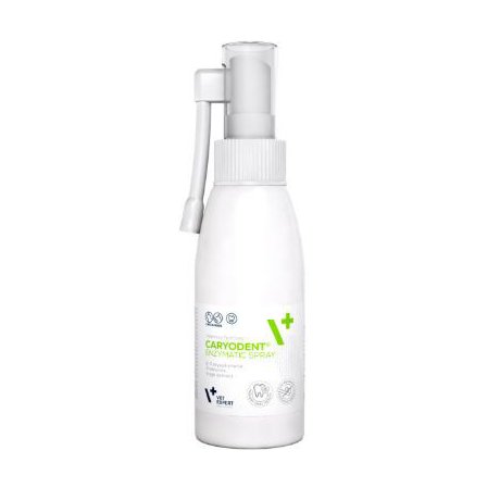 Vet-Expert CARYODENT® ENZYMATIC SPRAY spray do higieny jamy ustnej dla psa i kota 75g