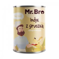 Mr. Bro Indyk z Gruszką monoproteinowa karma dla psów z wrażliwym układem pokarmowym 400g