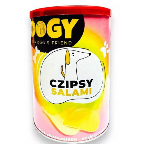DOGY Czipsy Salami dla psów 120g