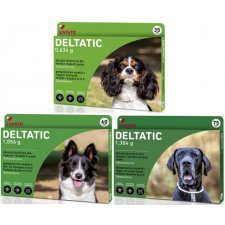 Deltatic Obroża Przeciw Kleszczom dla Psa - Skuteczna Ochrona na 6 Miesięcy