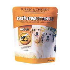 Natures Menu Dog Beef and Tripe saszetka z wołowiną