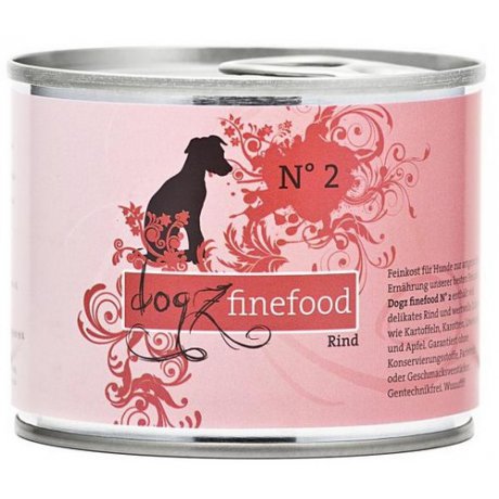 Dogz Finefood N.02 Wołowina