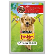 Friskies Dog Adult Wołowina i ziemniaki w sosie