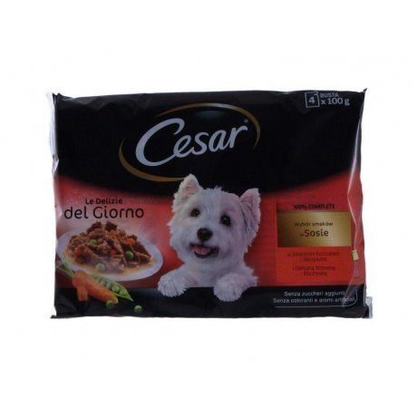 Cesar Pakiet 4x100g wybór smaków