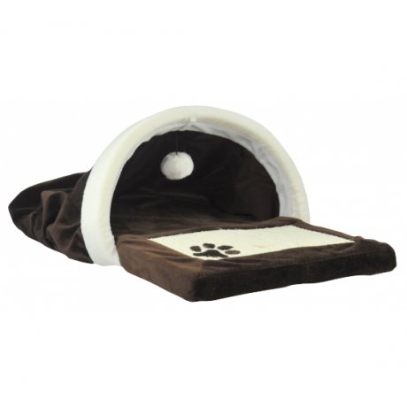 Lolo Pets Legowisko z drapakiem dla kota