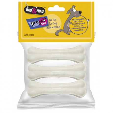 Hau&Miau Kość Prasowana biała