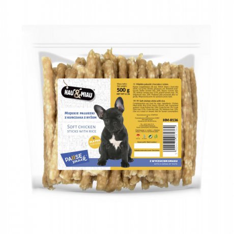 Hau & Miau Pausesnack paluszki miękkie z kurczakiem i ryżem