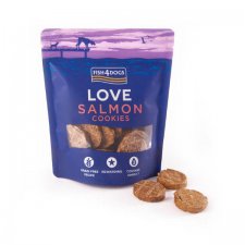 Fish4Dogs Love Salmon Cookies przysmaki z łososia
