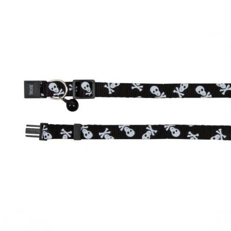 Trixie Obroża Darke dla kota - motyw w czaszki