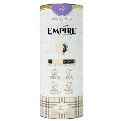 Empire Cat Kitten Growth Diet Karma dla kociąt oraz ciężarnych i karmiących kotek