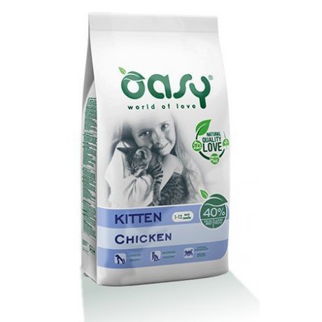 Oasy Kitten Chicken Karma dla kociąt z kurczakiem