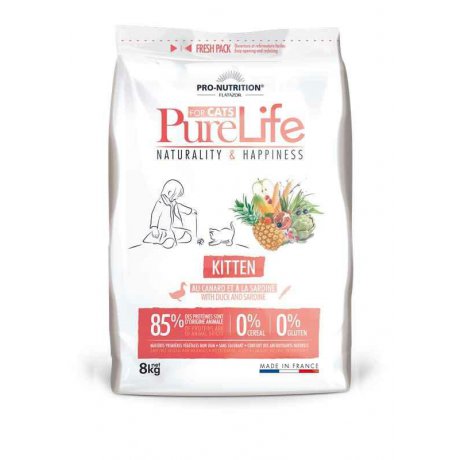 Pro-Nutrition Pure Life Kitten Duck z kaczką