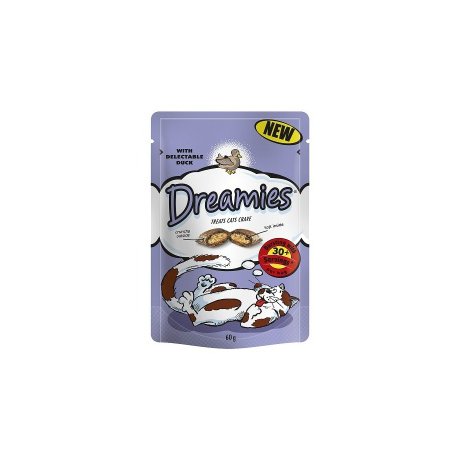 Dreamies chrupiace ciasteczka dla kota różne smaki 60g 