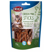 Trixie Premio Mini Sticks - Przysmak z Kurczakiem i Ryżem dla Kota