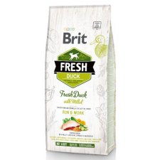 Brit Fresh Dog Adult Run & Work Duck Millet