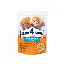 Club 4 Paws For Kittens łosoś w sosie