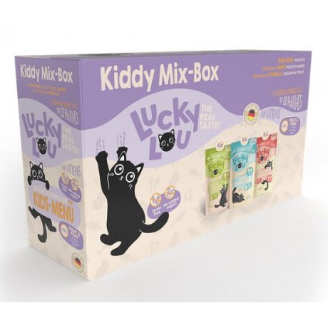 Lucky Lou Lifestage Kitten Kiddy Mix-Box