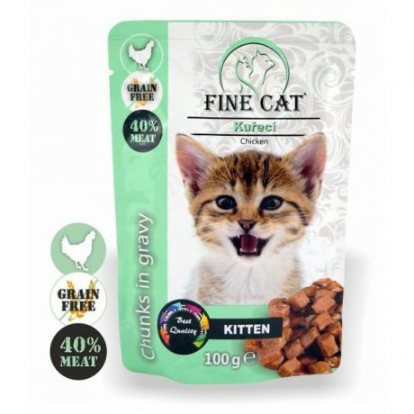 Fine Cat Grain Free Chicken Kitten