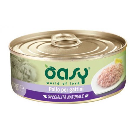 Oasy Natural Kitten puszka dla kota 150g