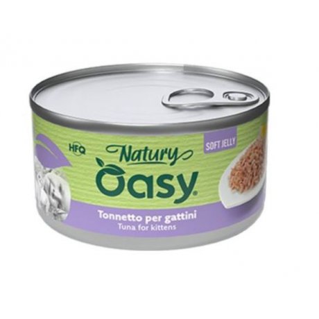 Oasy Natury Kitten 50% naturalnego mięsa w galaretce dla kociąt 85g