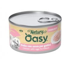 Oasy Cooking Broth Kitten puszka dla kociąt mięso w rosole 85g