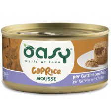 Oasy Caprice Mousse Kitten puszka dla kociąt 85g