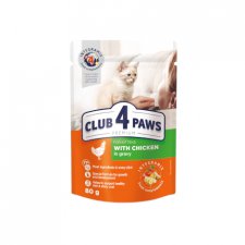 Club 4 Paws For Kittens kurczak w sosie