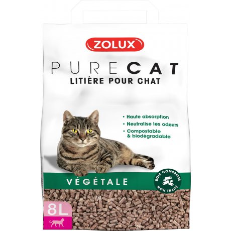 Zolux Purecat Roślinny - Naturalna ściółka dla Twojego Kota