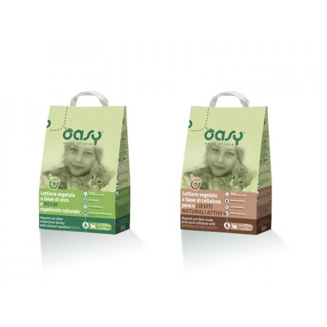 Oasy Biodegradowalny Żwirek dla kota 6L