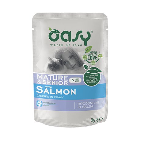 Oasy Lifestage Mature & Senior z łososiem