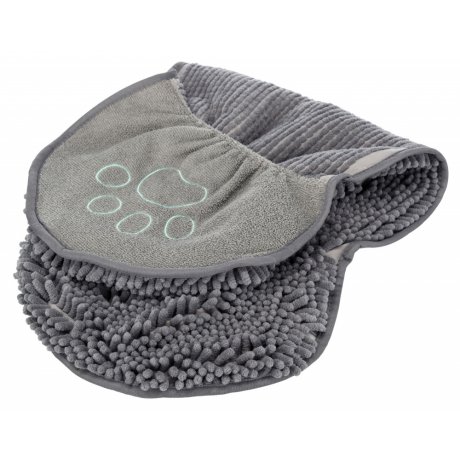 Trixie ręcznik dla psa z kieszeniami na ręce