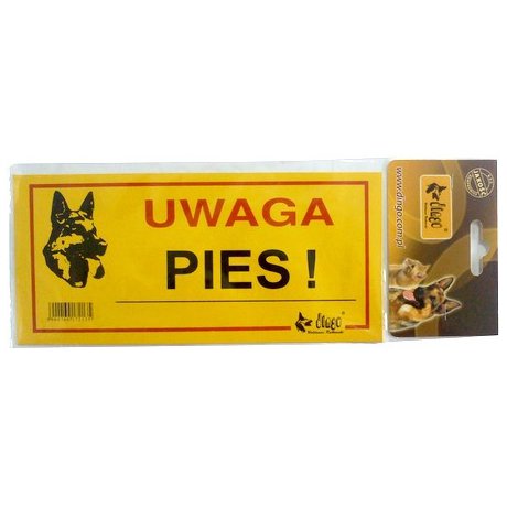 Dingo Tabliczka ostrzegawcza "Uwaga pies!"