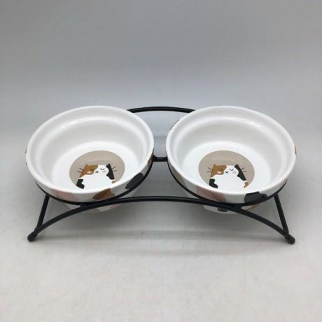 Yarro Miska Ceramicza Podwójna - Dla Psa i Kota