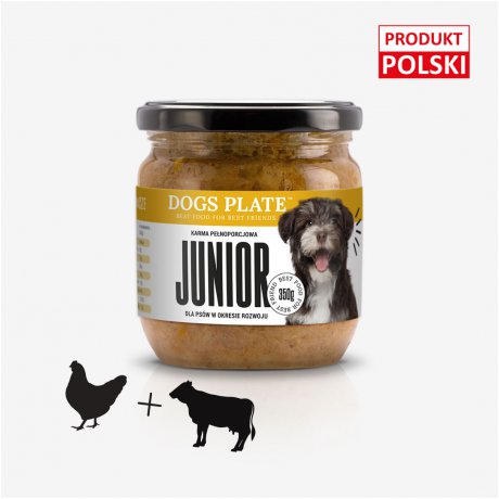 Dogs Plate Junior szczenięta i młode psy