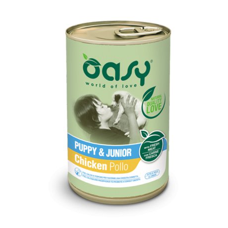 Oasy Lifestage Pate Puppy z Kurczakiem