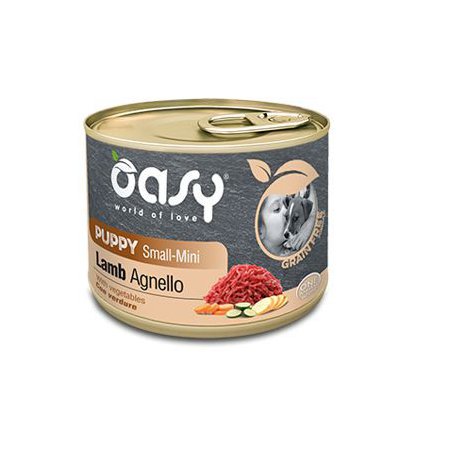 Oasy Grain Free Small & Mini Puppy Lamb bezzbożowa karma dla szczeniąt 200g